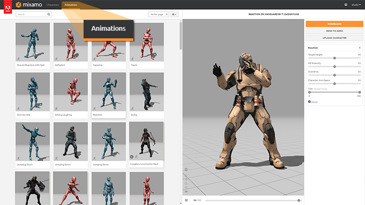 Mixamo Free 3D Animated Characters SimLab Soft Blog