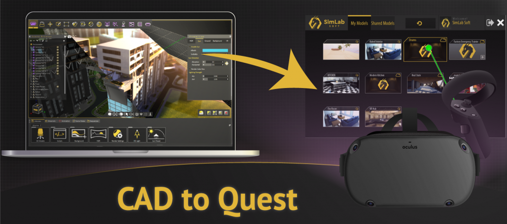 CAD to Oculus Quest • 3D CAD VR